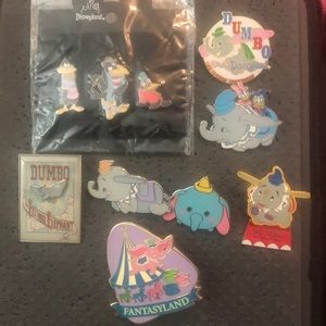 Authentic Dumbo Disney Pin Collection